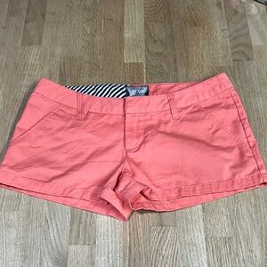Y2k Volcom Coral Women's Shorts Size:1